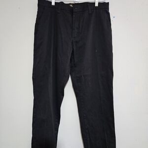 Womens LeeTotal Freedom Slim Fit  Black Straight Leg Jeans Size 33x30